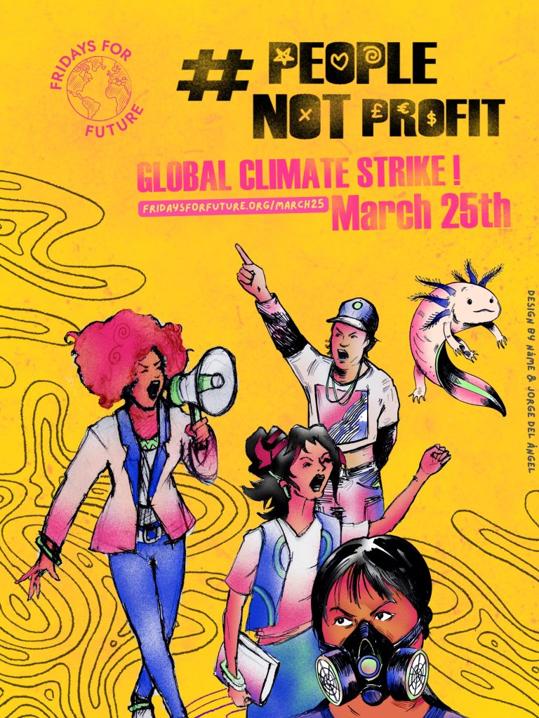 #PeopleNotProfit: Convocatoria original de la Huelga Mundial por el Clima