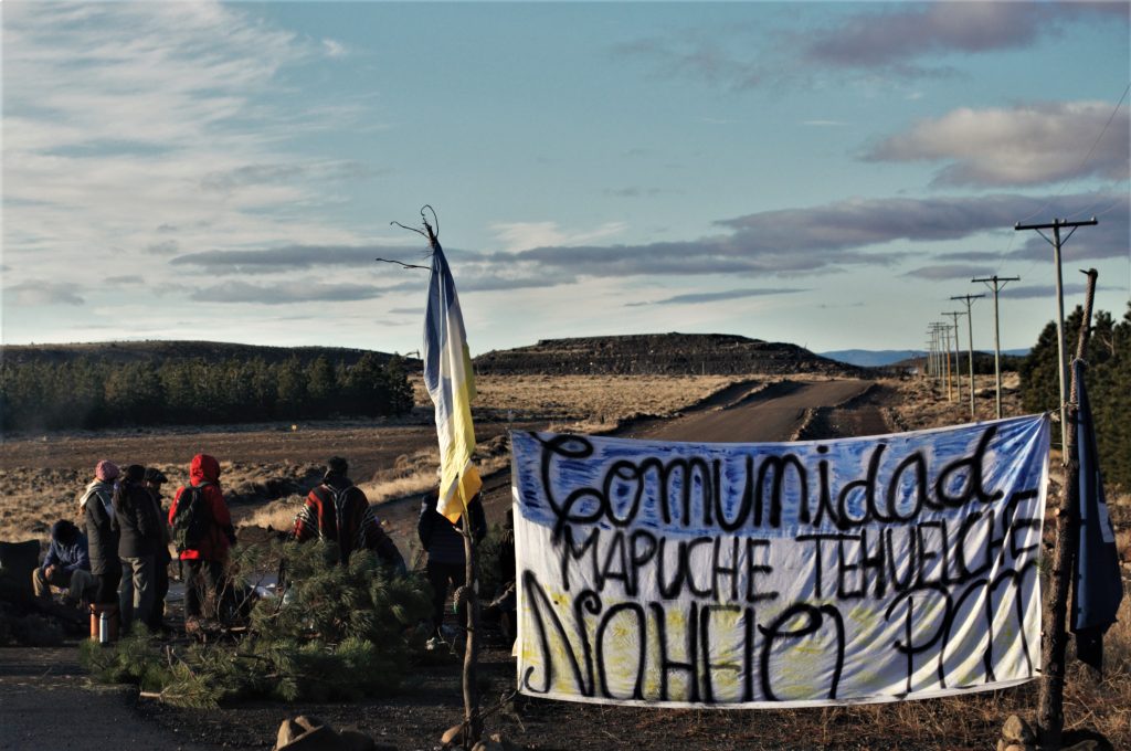 Nahuelpan, Chubut: “Hasta acá llegamos y hasta que no nos den una solución no nos vamos”