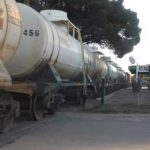 Trenes de cargas en Sierra de la Ventana