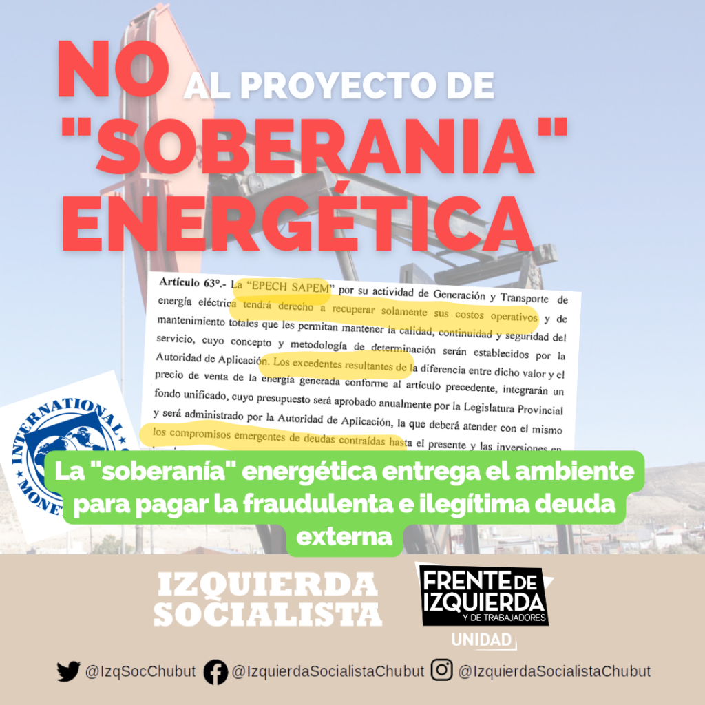 “Soberanía” para saquear nuestros bienes comunes