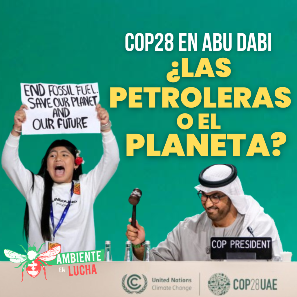 COP28: Las petroleras o el planeta